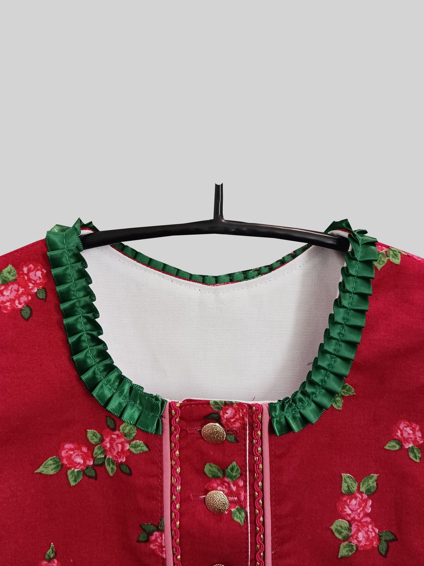 "Kathrin" Kinderdirndl Mädchen Dirndl rot 98/104