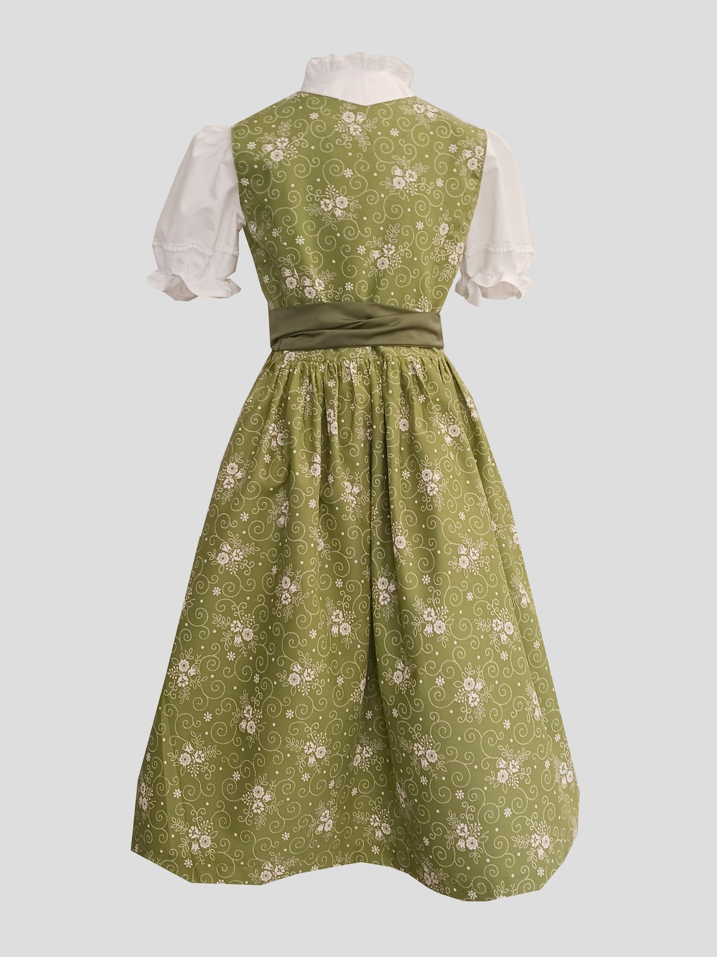 "Irina" Kinderdirndl Mädchen Dirndl grün 146 - Sofortkauf!