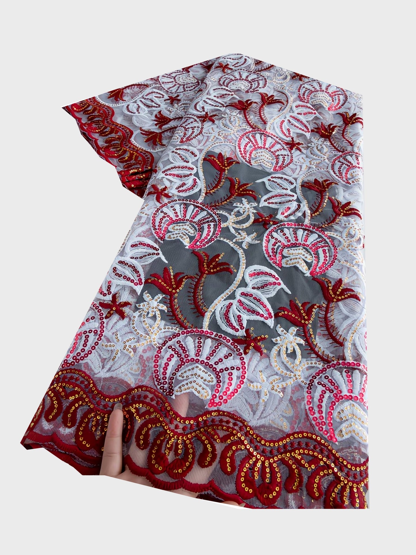 Ladies dirndl apron sequins M/70cm > Buy it now