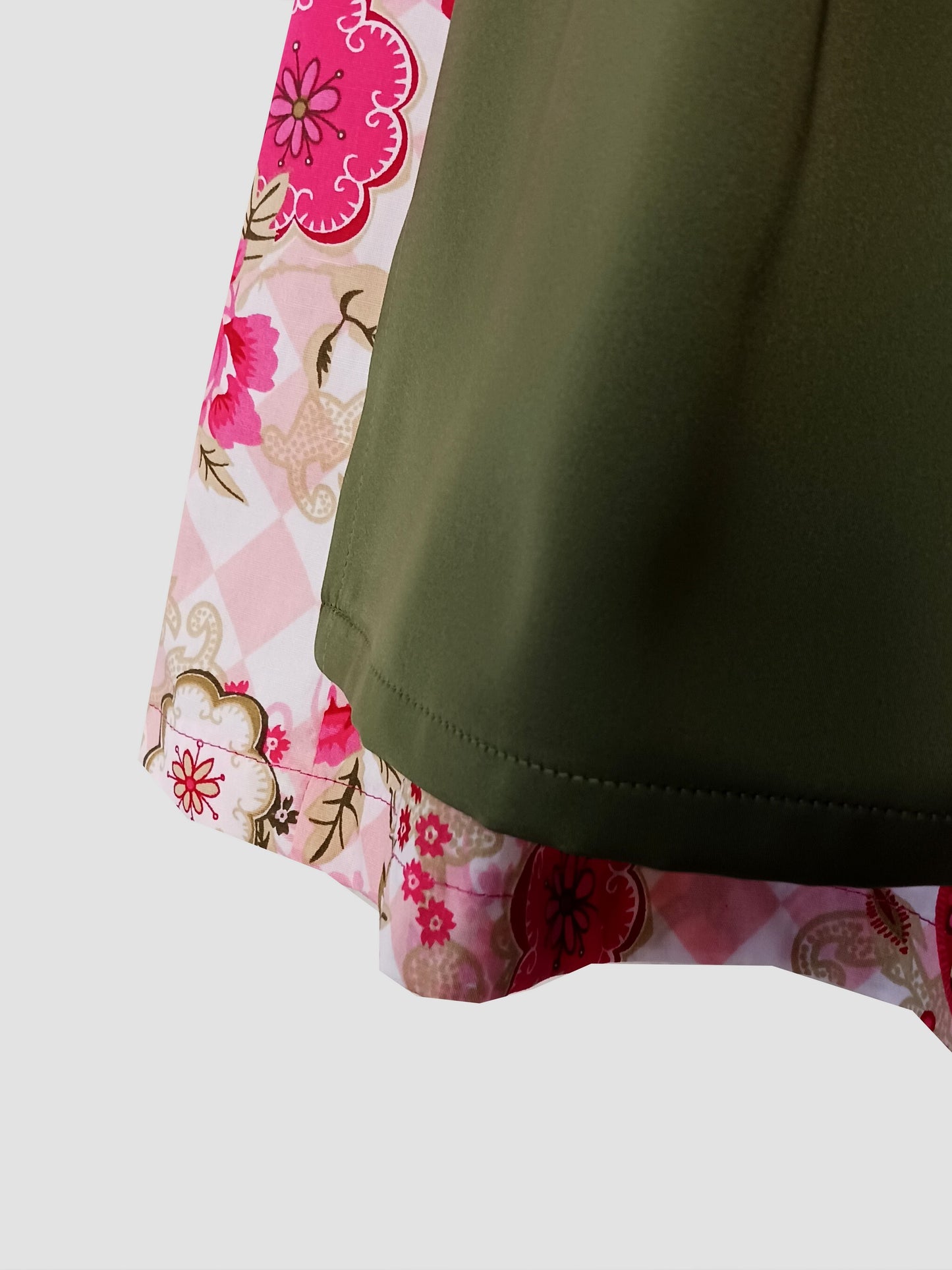 "FLORA" Kinderdirndl Mädchen Dirndl rot grün pink 110/116 - Sofortkauf!
