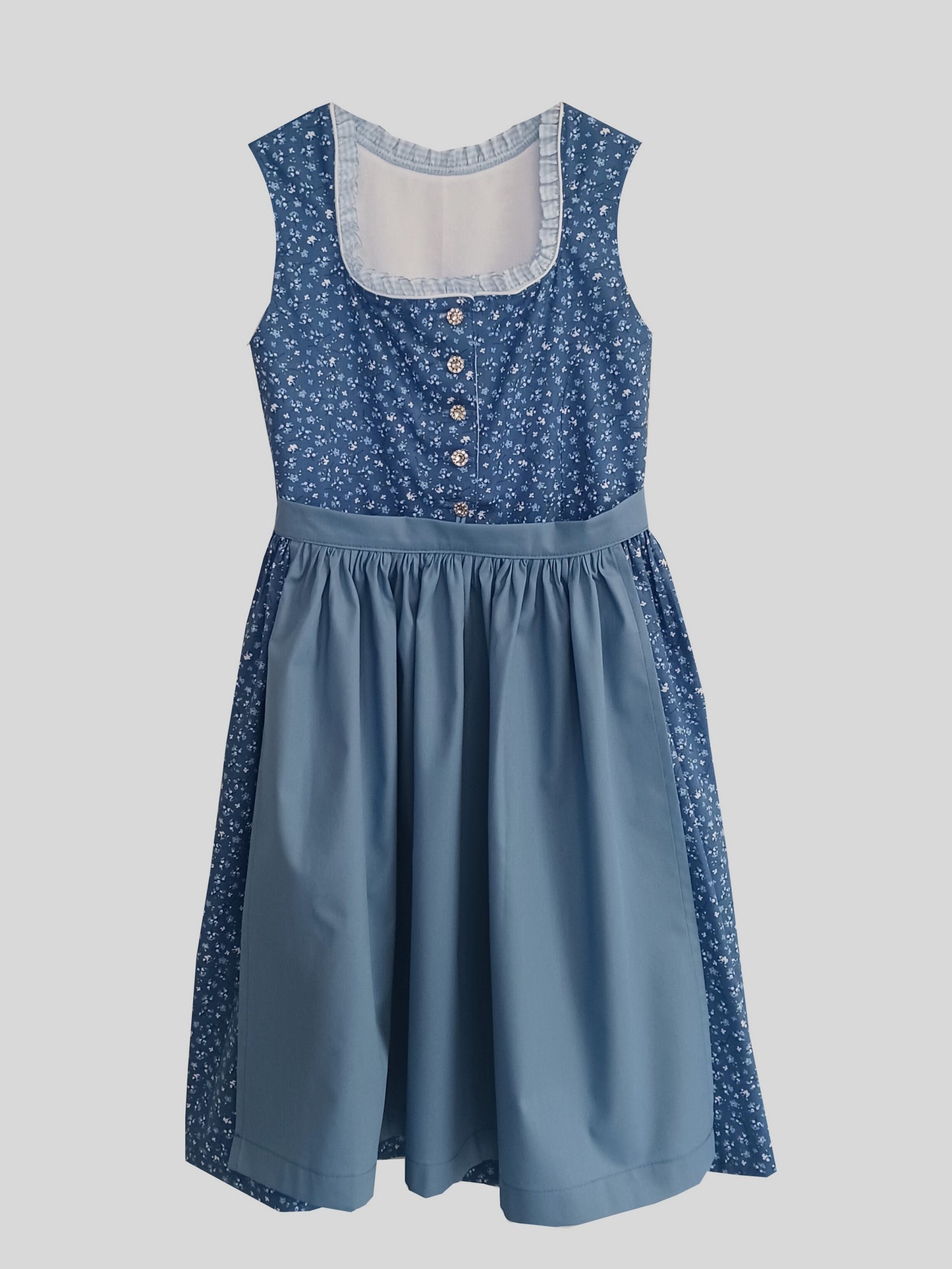 "Betty blue" Kinderdirndl Mädchen Dirndl 122/128 - Sofortkauf