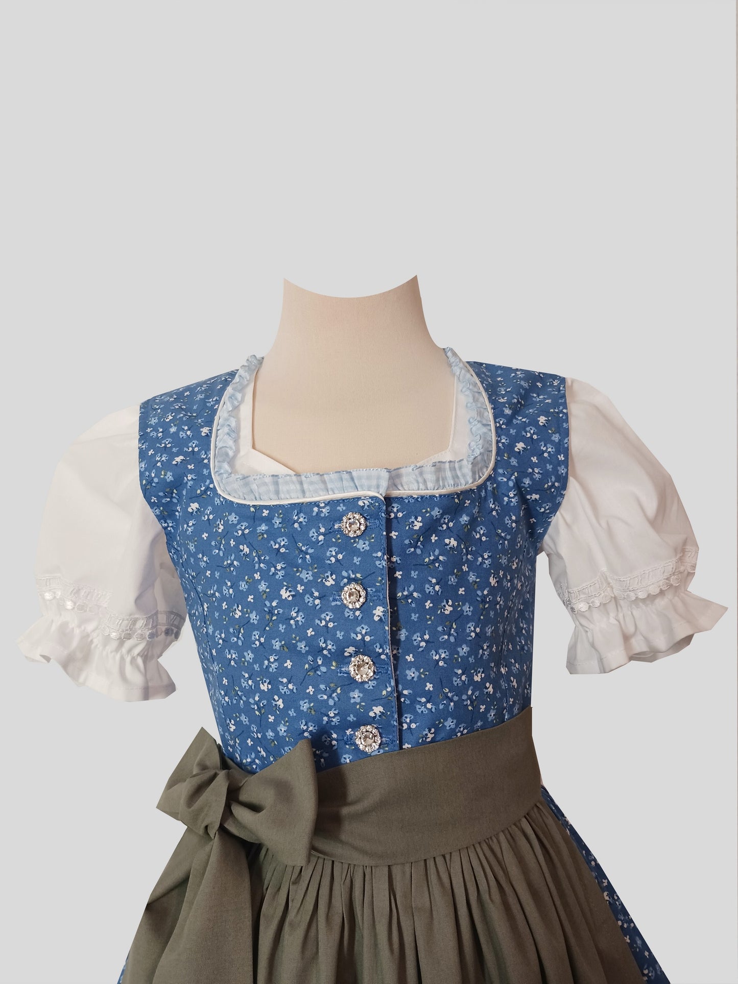 "Betty blue" Kinderdirndl Mädchen Dirndl 122/128 - Sofortkauf