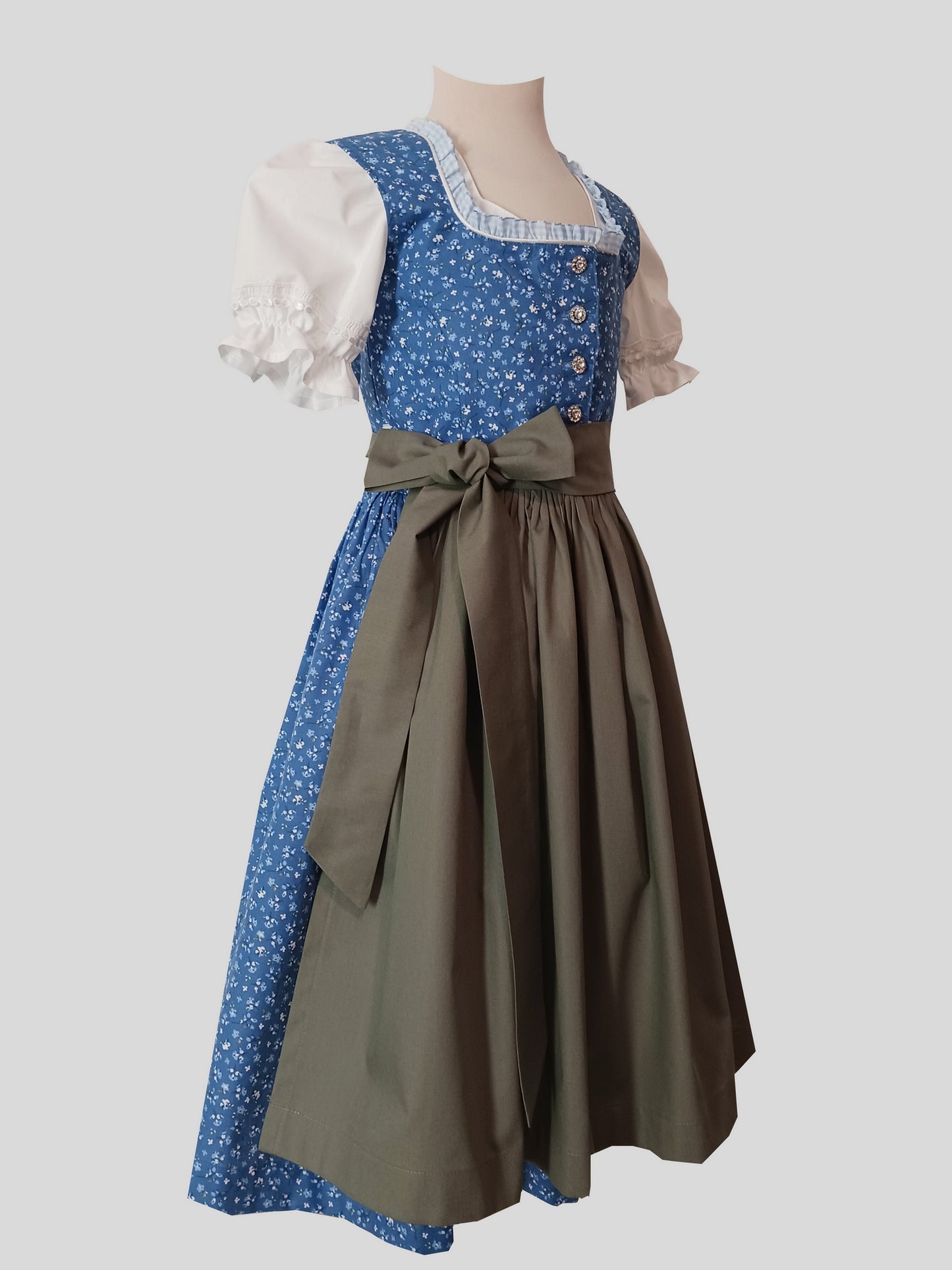 "Betty blue" Kinderdirndl Mädchen Dirndl 122/128 - Sofortkauf