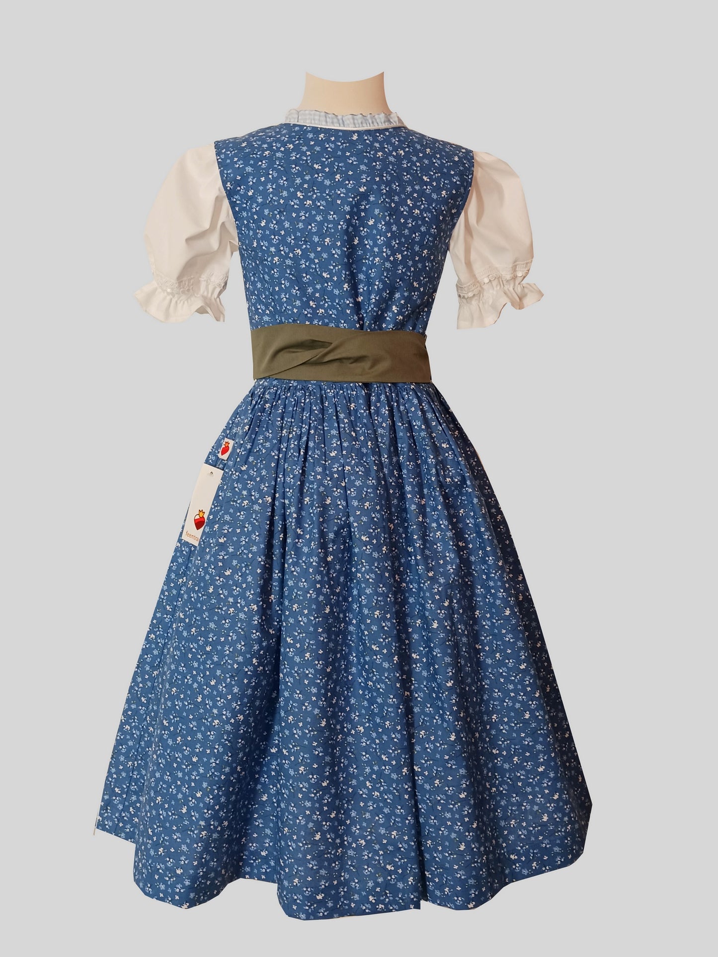 "Betty blue" Kinderdirndl Mädchen Dirndl 122/128 - Sofortkauf
