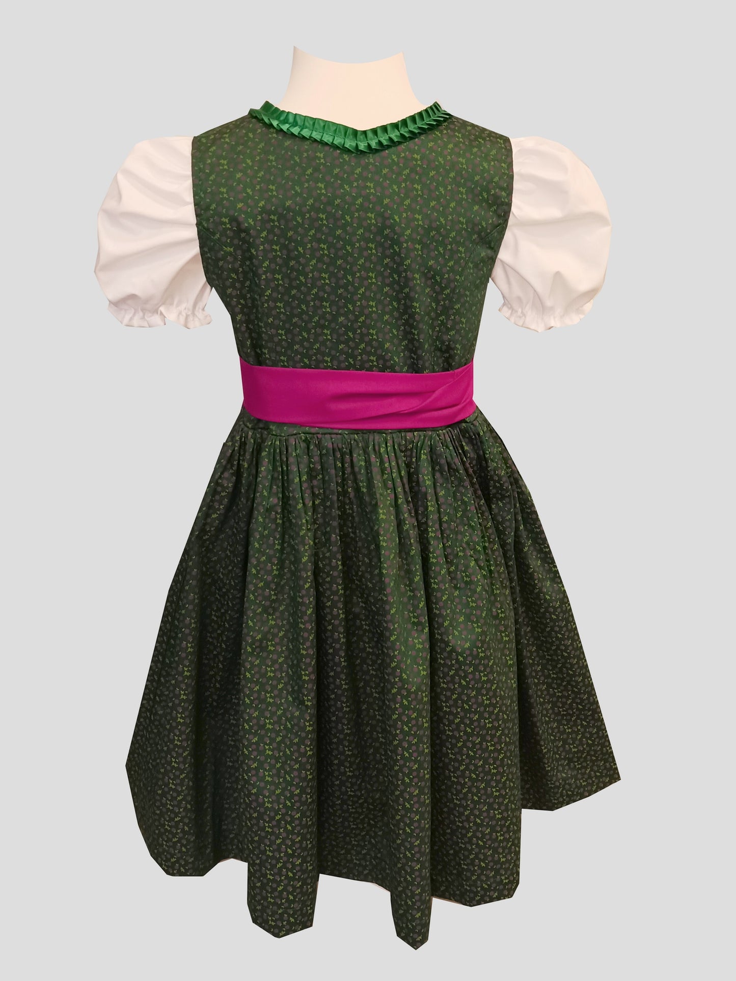 "Devana" Kinderdirndl Mädchen Dirndl grün violett - Sofortkauf!