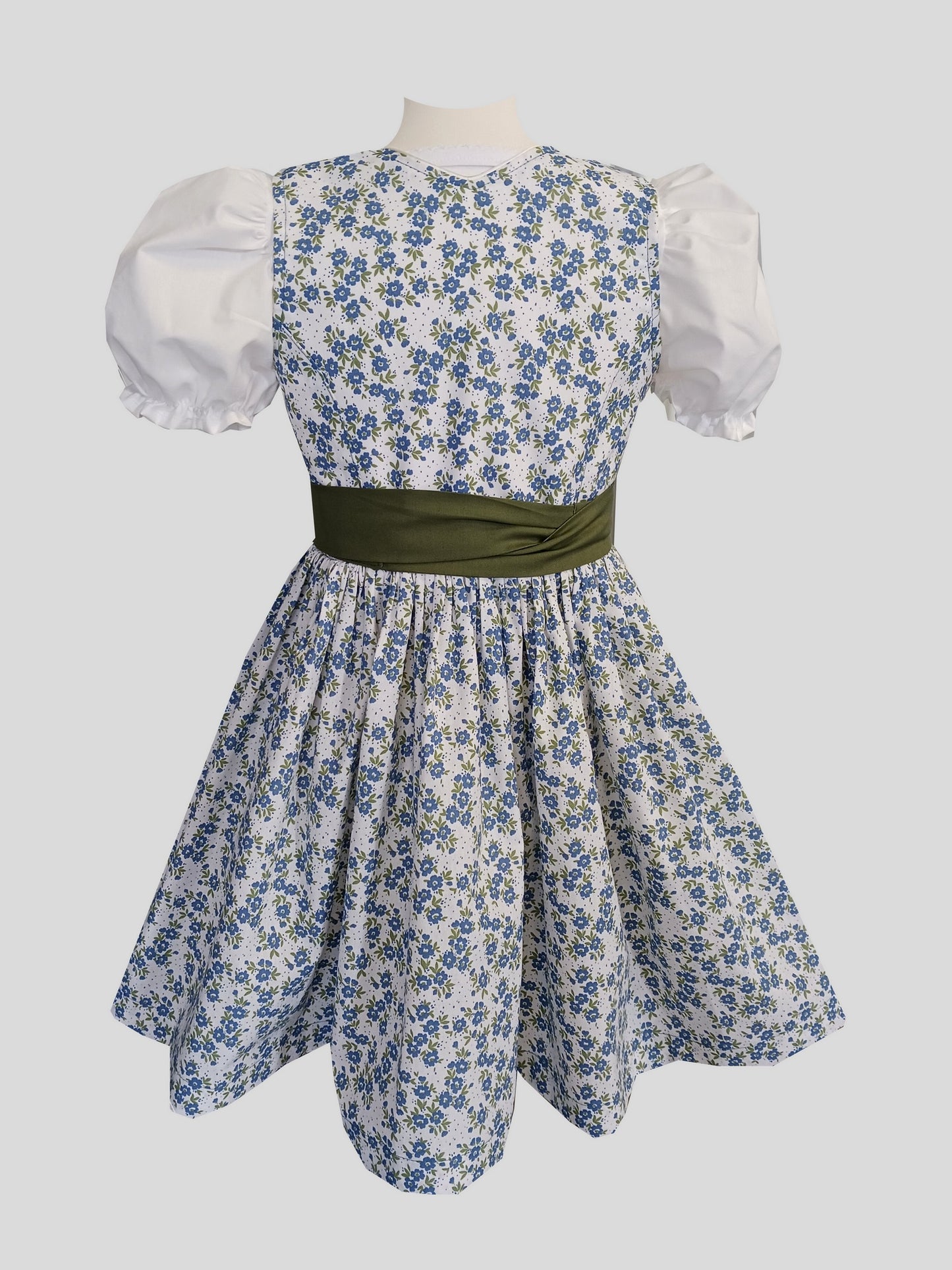 "Mariola" Kinderdirndl blau grün - alle Größen