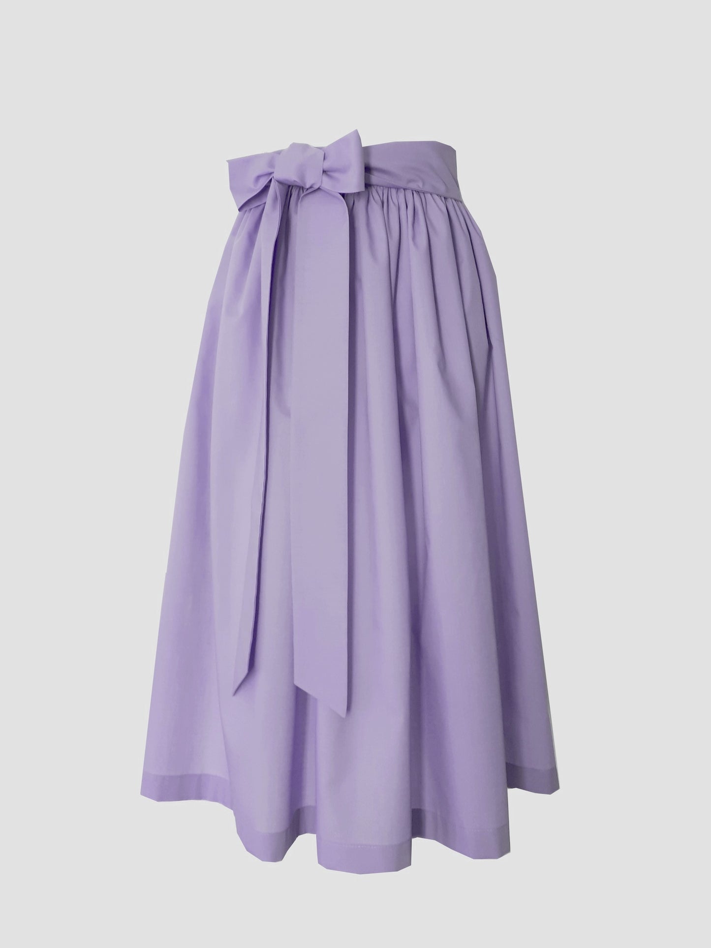 Damen Dirndlschürze Baumwolle lila hell