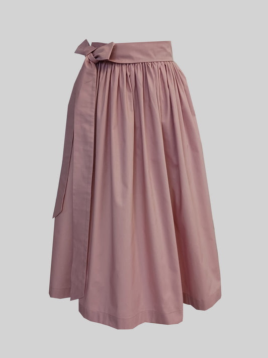 Damen Dirndlschürze Baumwolle nude