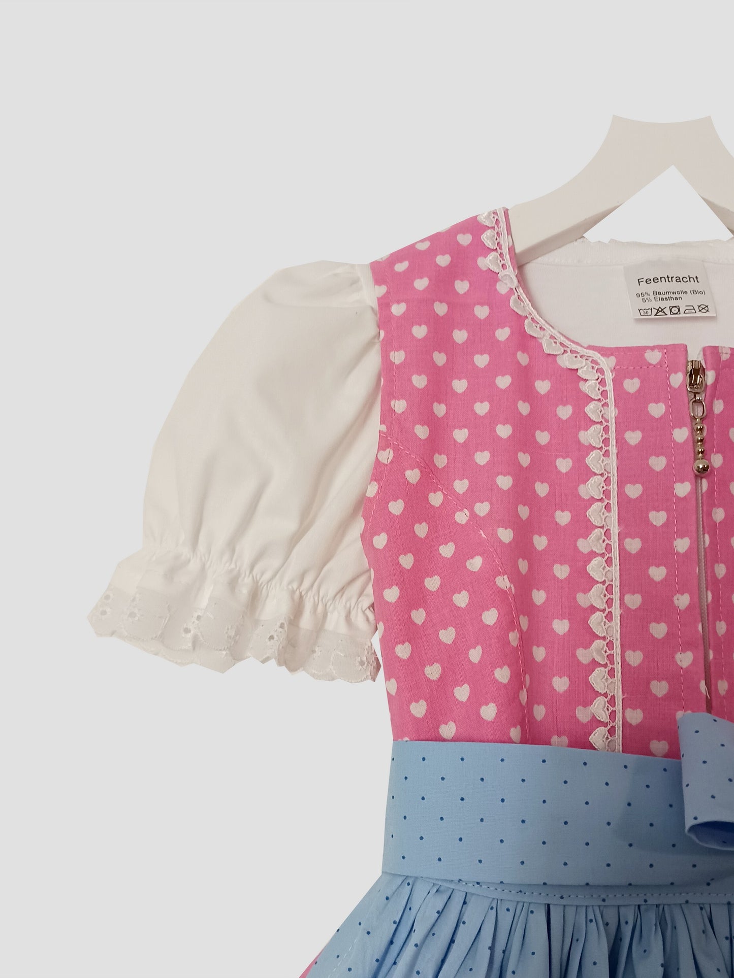 "Selma" Kinderdirndl rosa 98/104