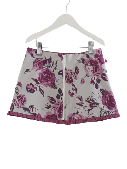 Mädchen Rock pink-grau - Feentracht