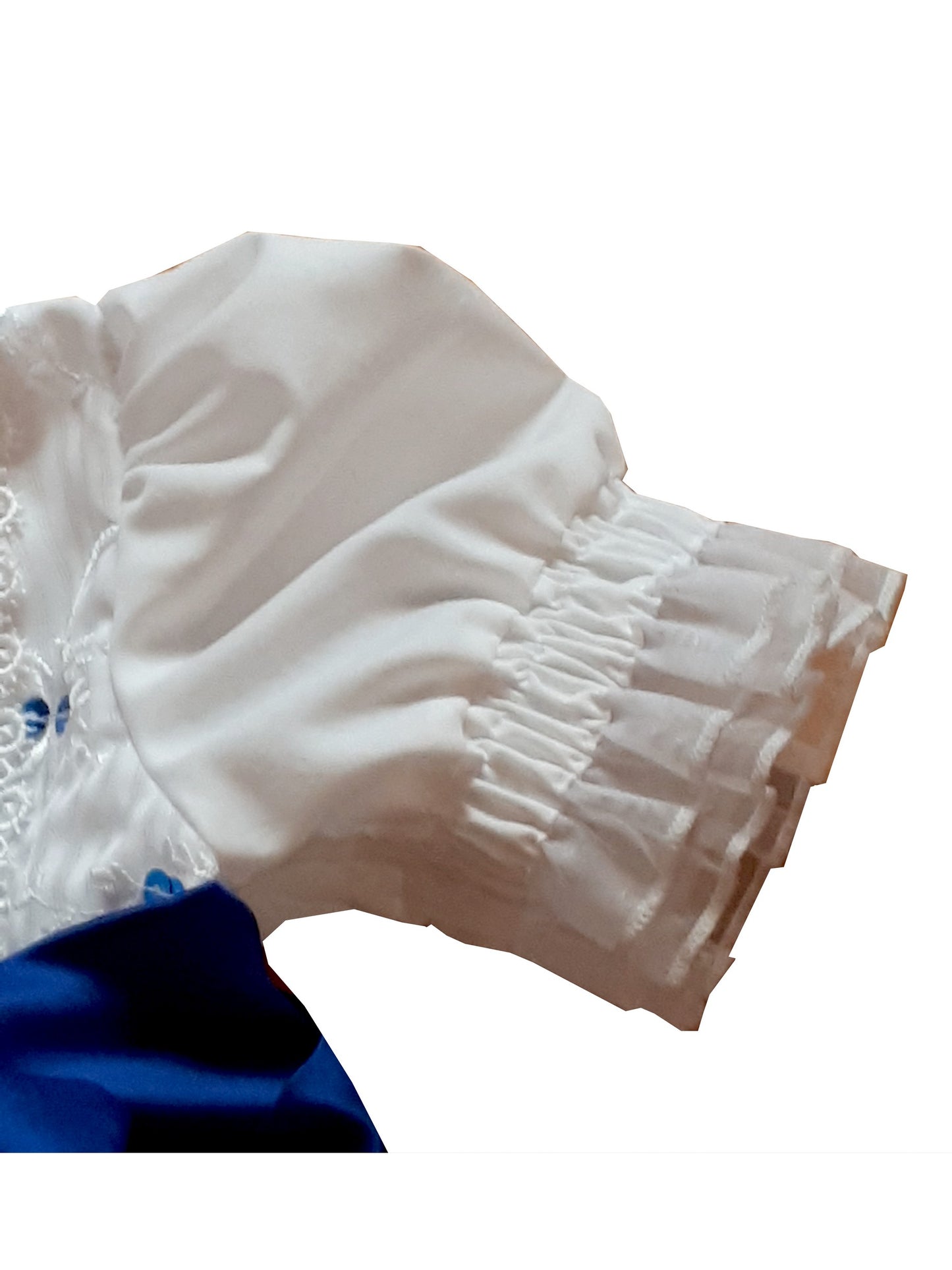 "Bianca" Taufdirndl/Festtagsdirndl Spitze und Pailletten Gr. 68 -  Sofortkauf!