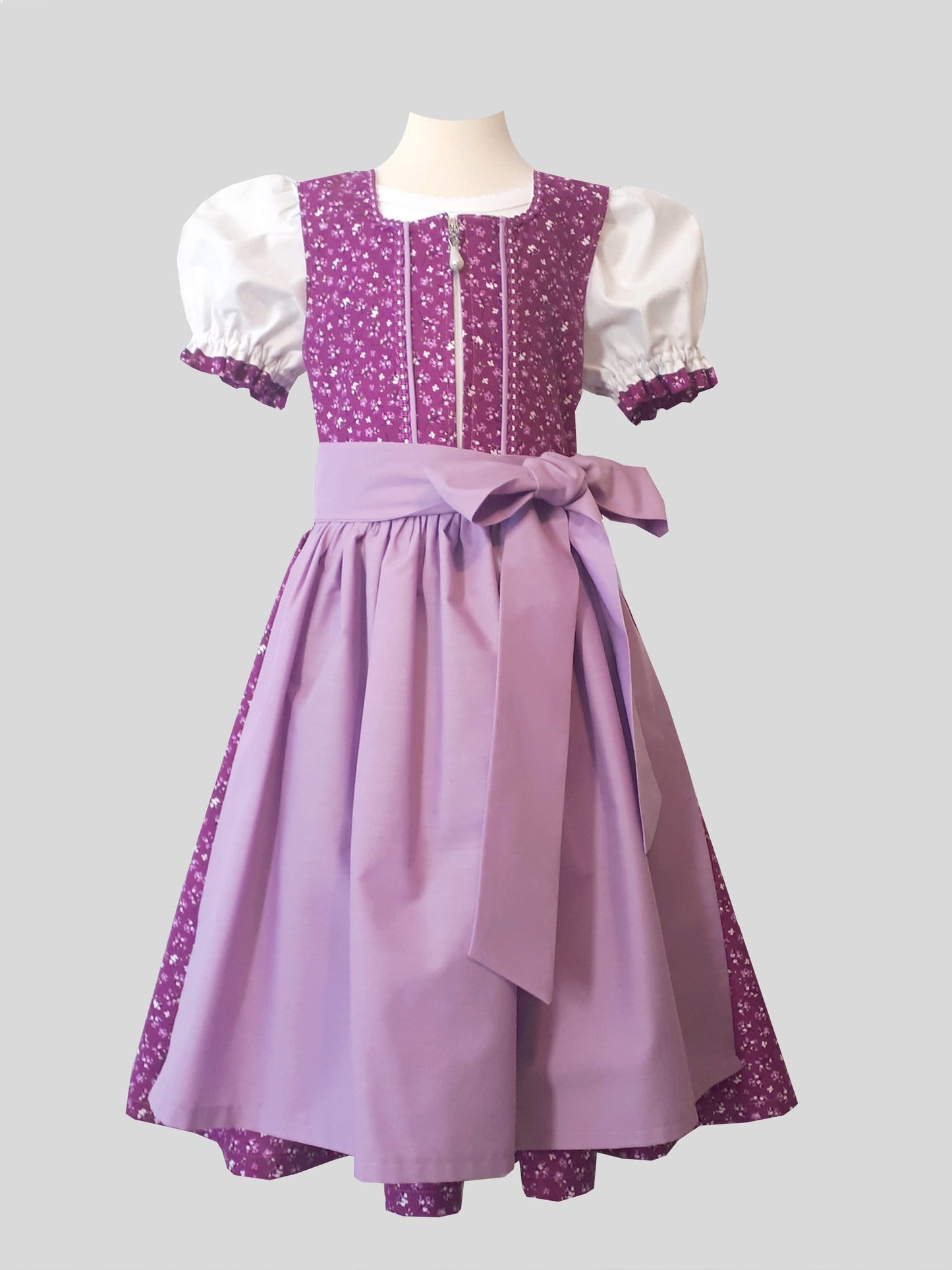 "Betty violett" Kinderdirndl Mädchen Dirndl