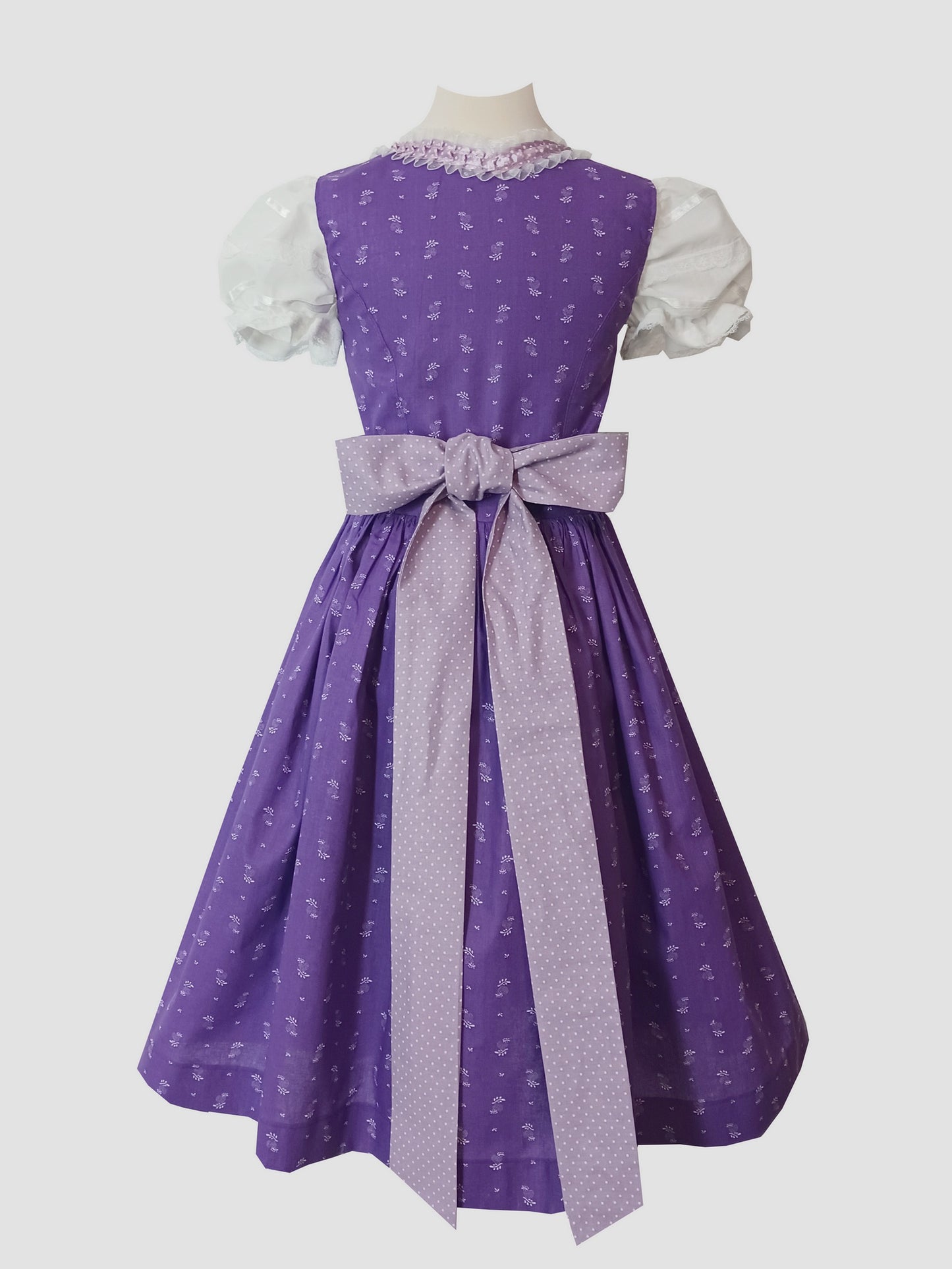 "Lilette" Kinderdirndl Mädchen Dirndl lila