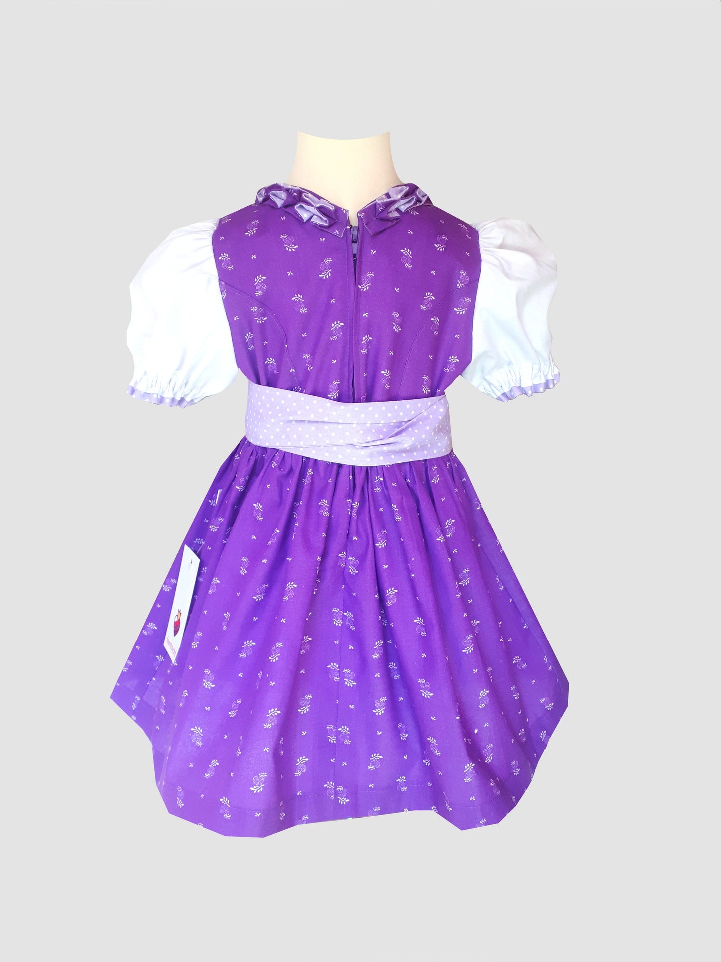 "Lilette" Babydirndl Kinderdirndl lila 62/68 - Sofortkauf!