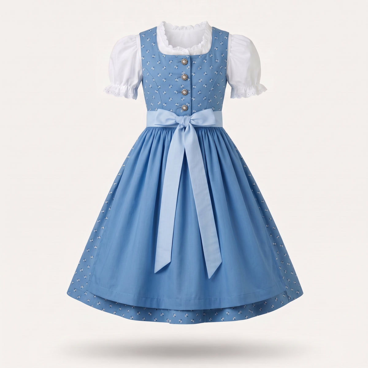 Kinderdirndl „Sky“ – Baumwolle