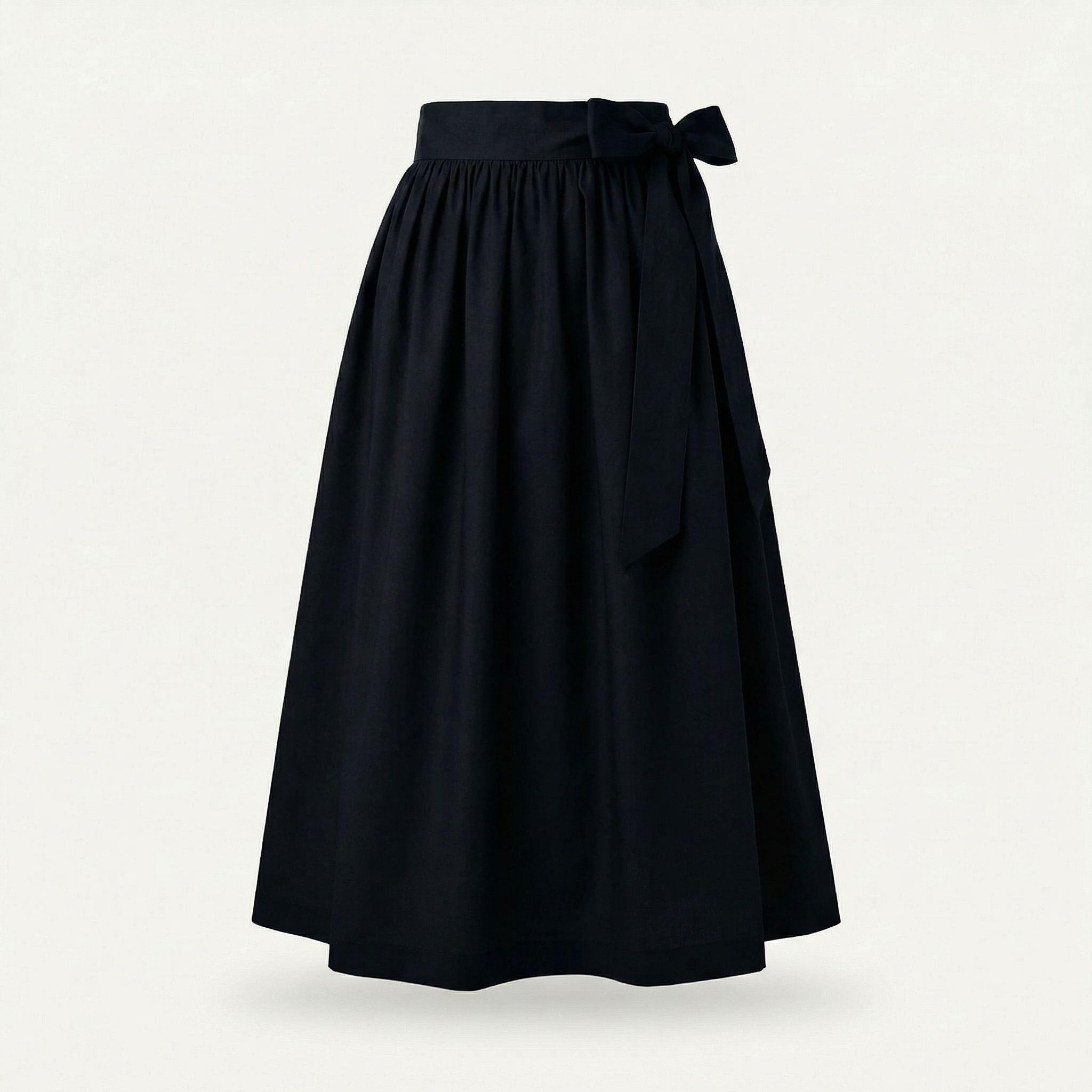 Dirndlschürze Schwarz – Baumwolle