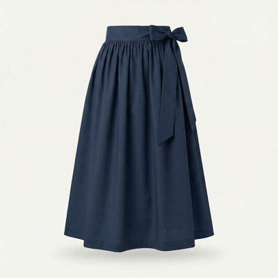 Dirndlschürze Jeansblau – Baumwolle
