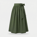 Dirndlschürze khaki – Baumwolle