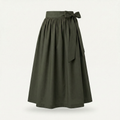 Dirndlschürze Khaki – Baumwolle
