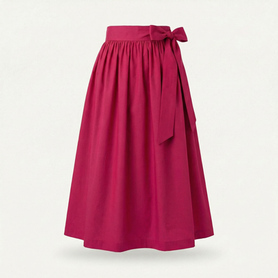 Dirndlschürze Pink – Baumwolle