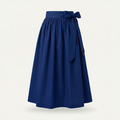 Dirndlschürze Royalblau – Baumwolle