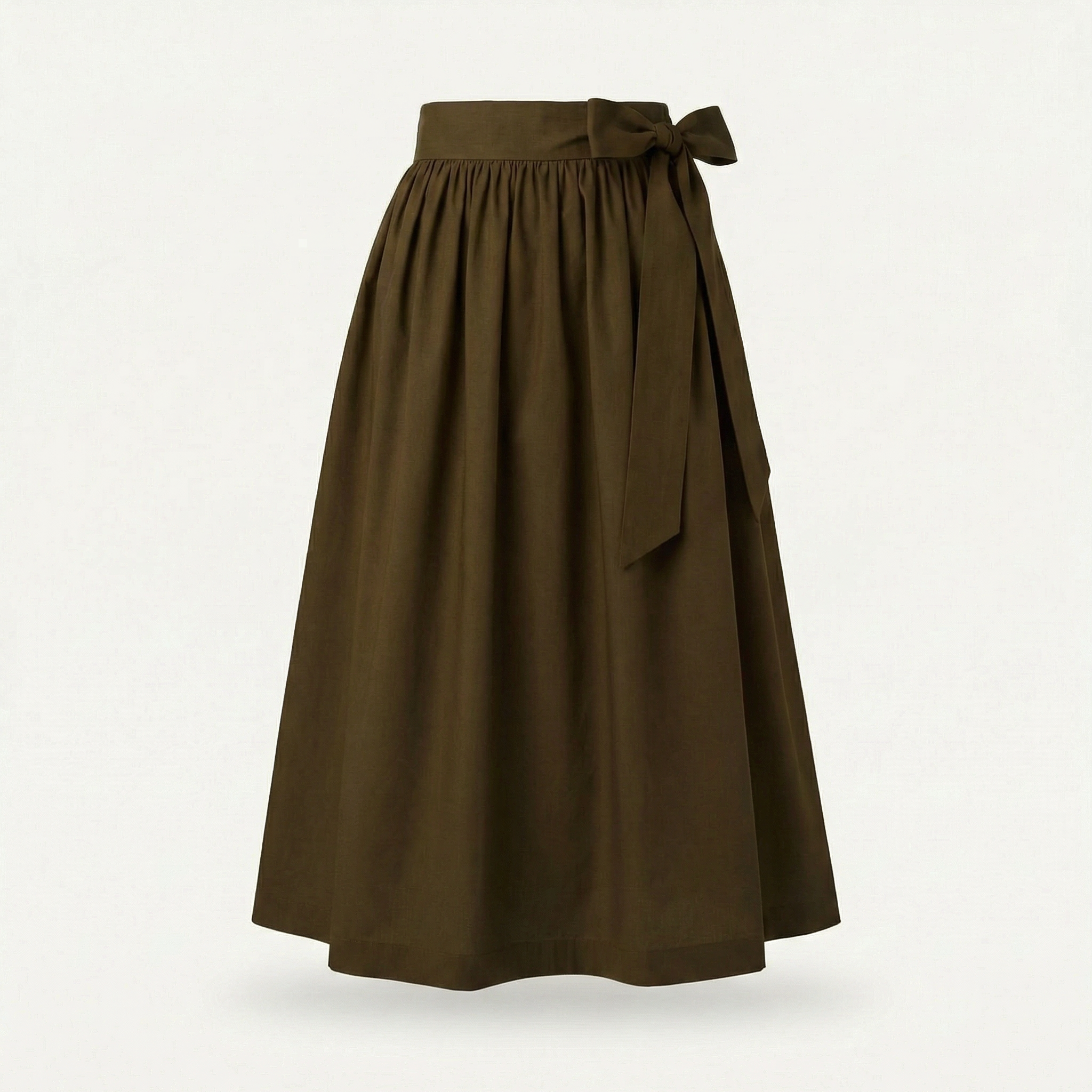 Dirndlschürze Tarngrün – Baumwolle