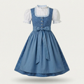 Kinderdirndl "Betty Blue" – Baumwolle