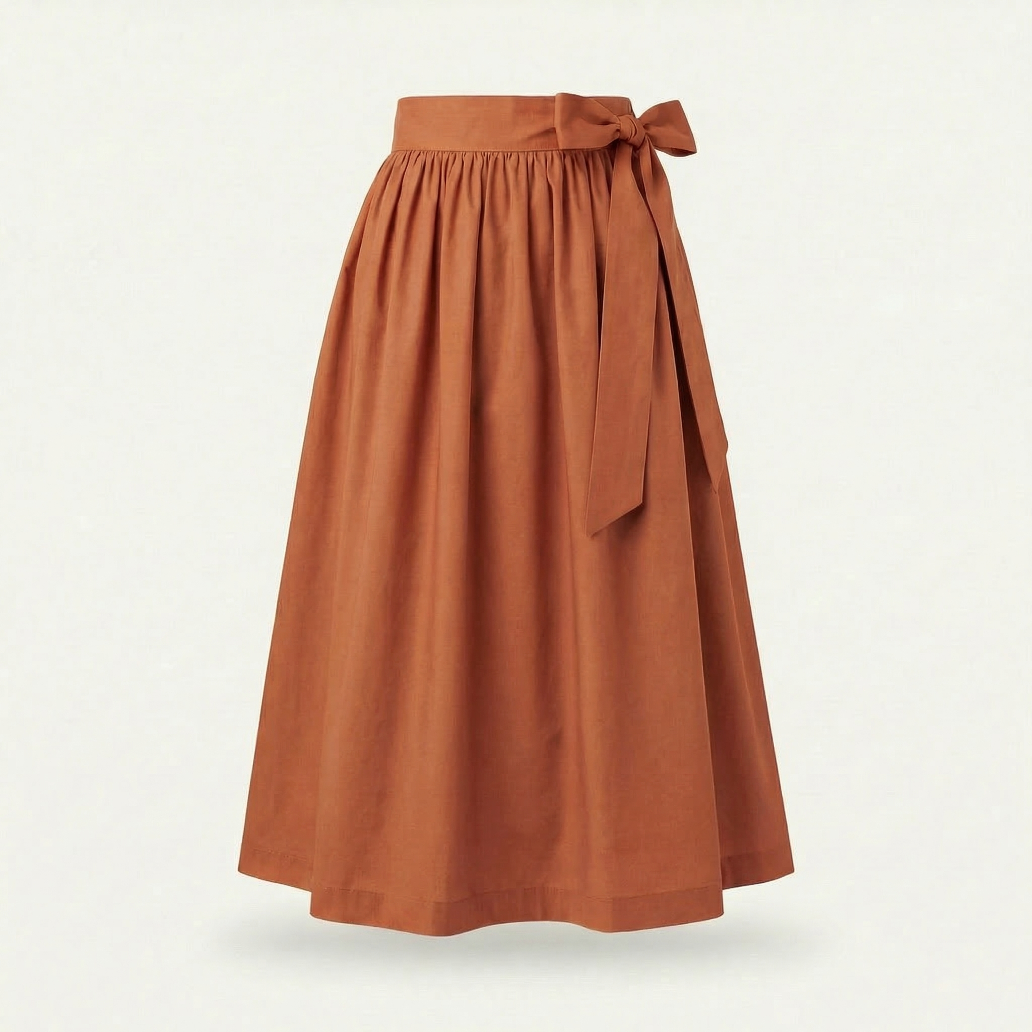 Dirndlschürze Rost – Baumwolle