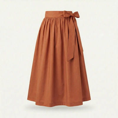 Dirndlschürze Rost – Baumwolle