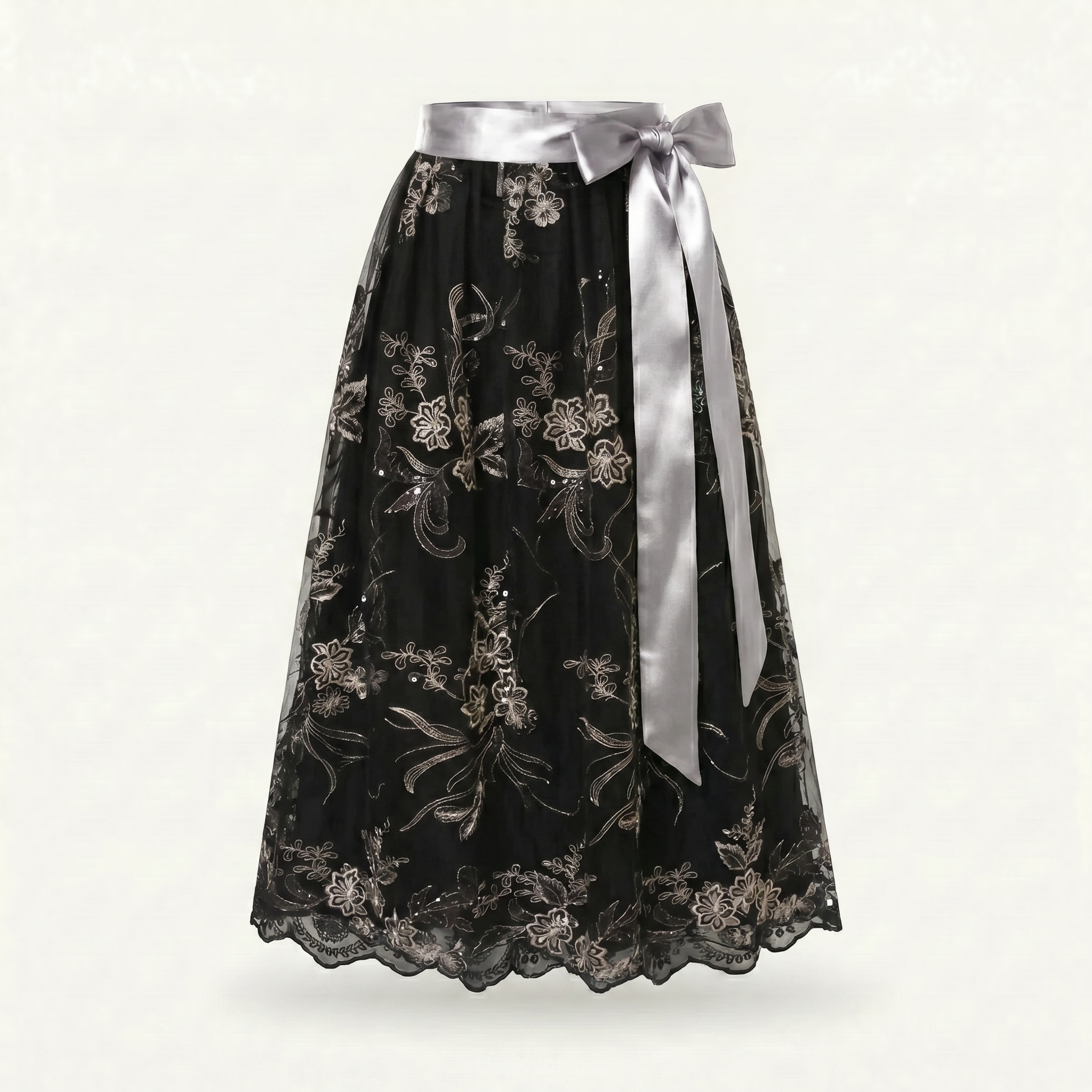 Ladies dirndl apron sequins M/70cm > Buy it now