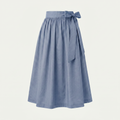 Ladies dirndl apron cotton army green / khaki