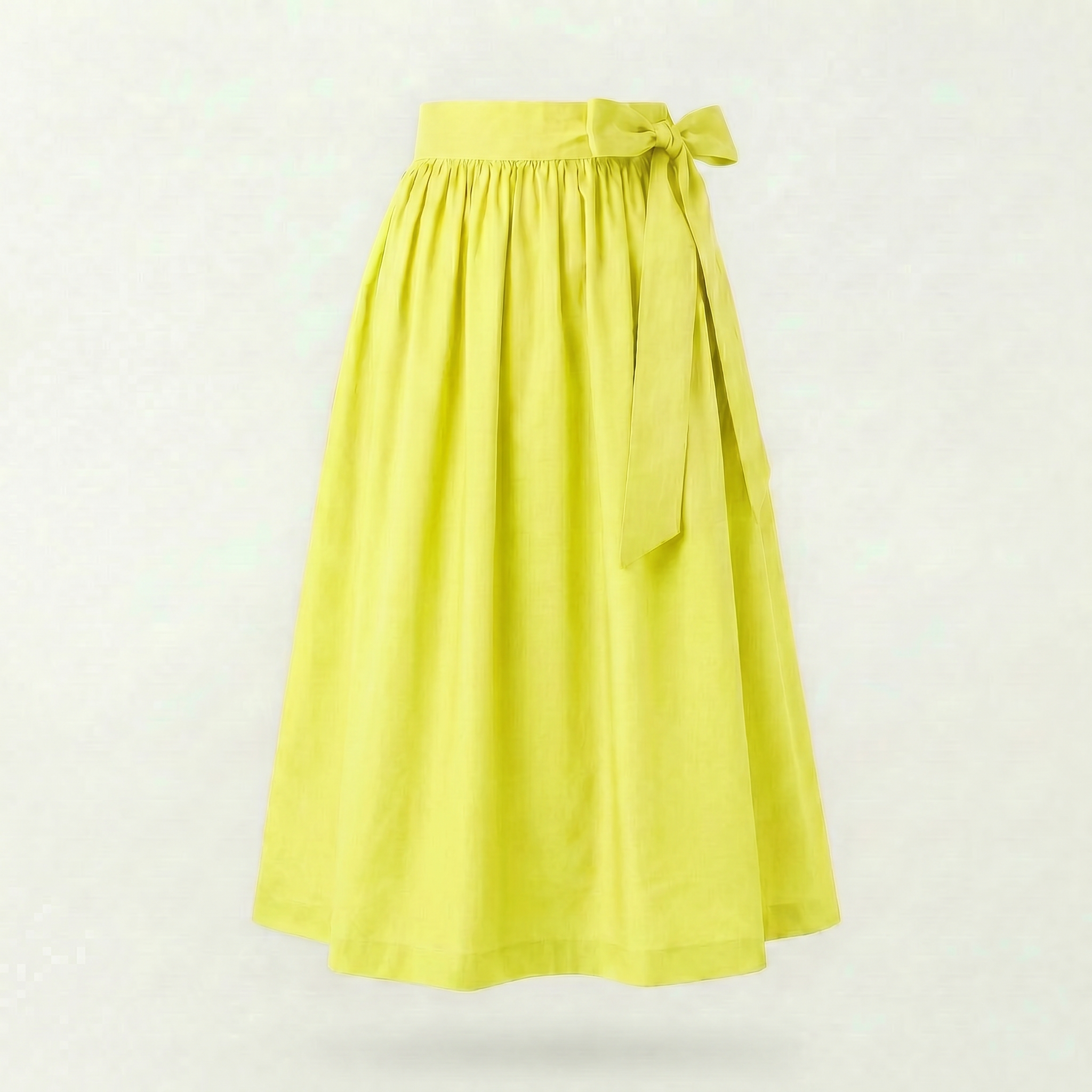 Ladies dirndl apron cotton army green / khaki
