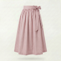 Ladies dirndl apron cotton army green / khaki