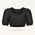 Dirndlbluse "Céline" - Schwarz