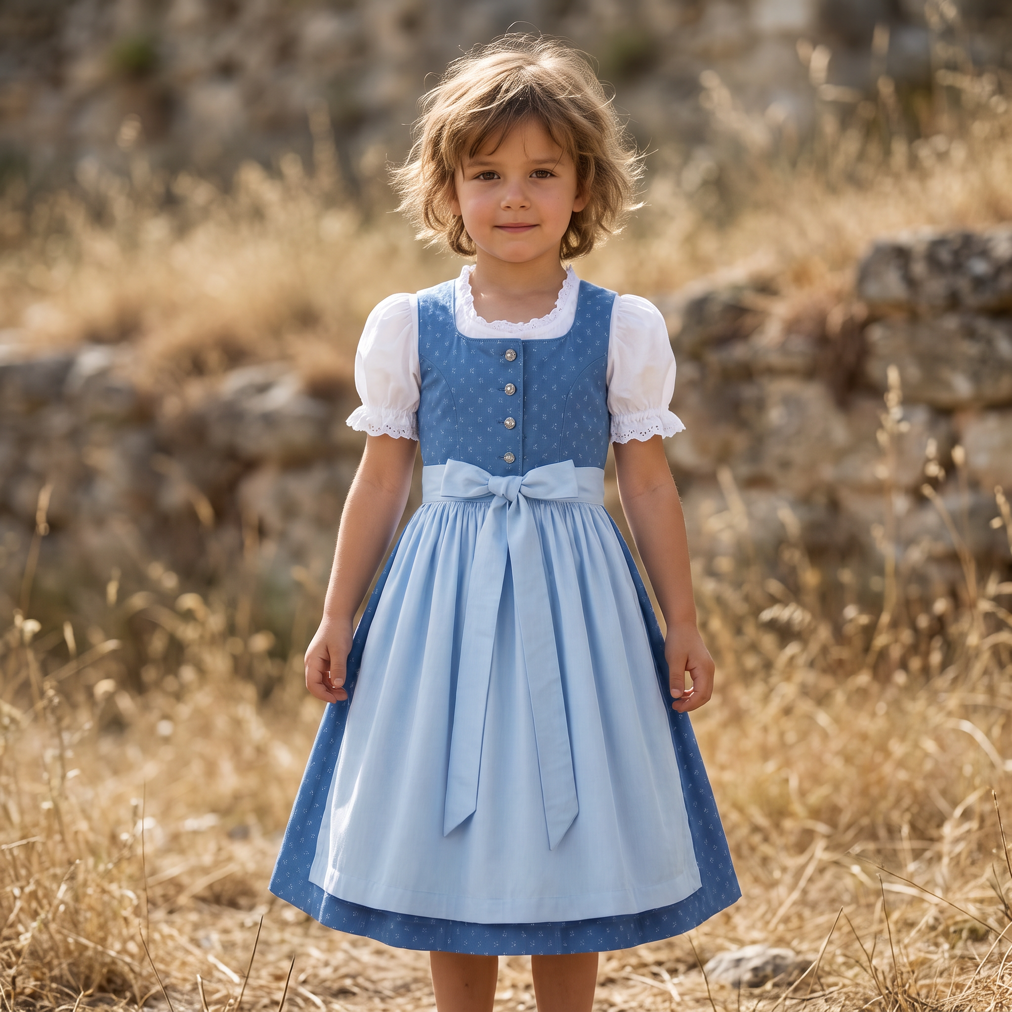 Kinderdirndl "Matea" - Baumwolle