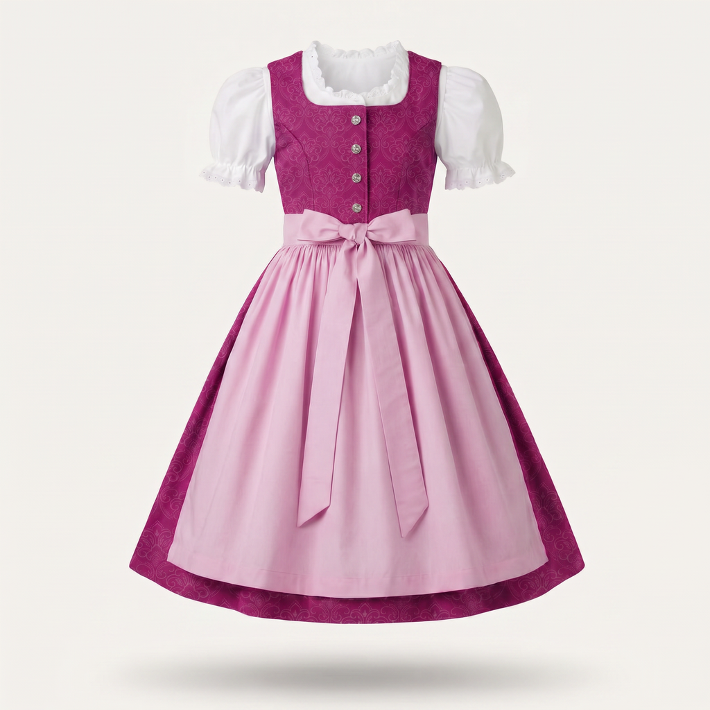Kinderdirndl "Ruby" – Baumwolle