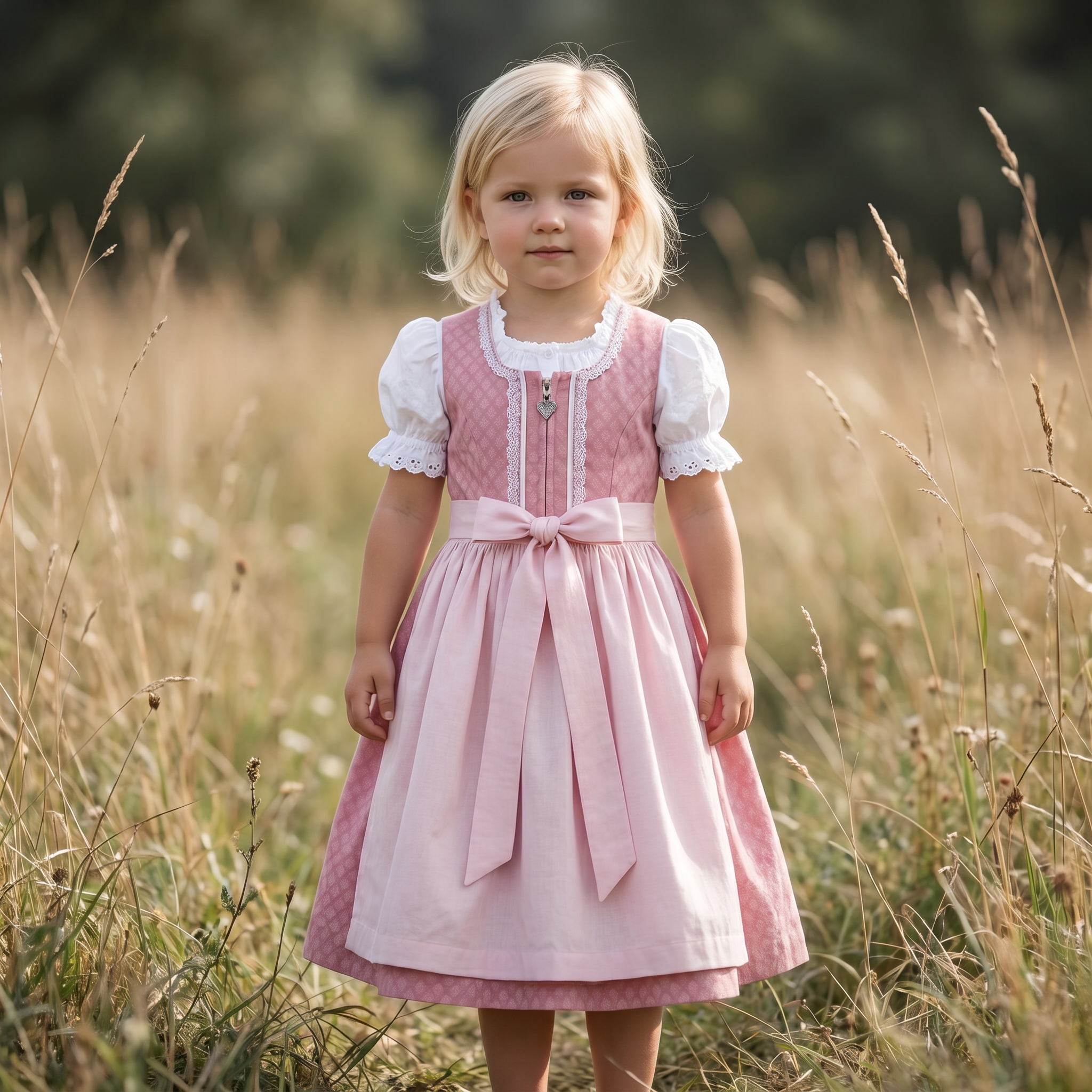 Kinderdirndl "Alice" – Baumwolle