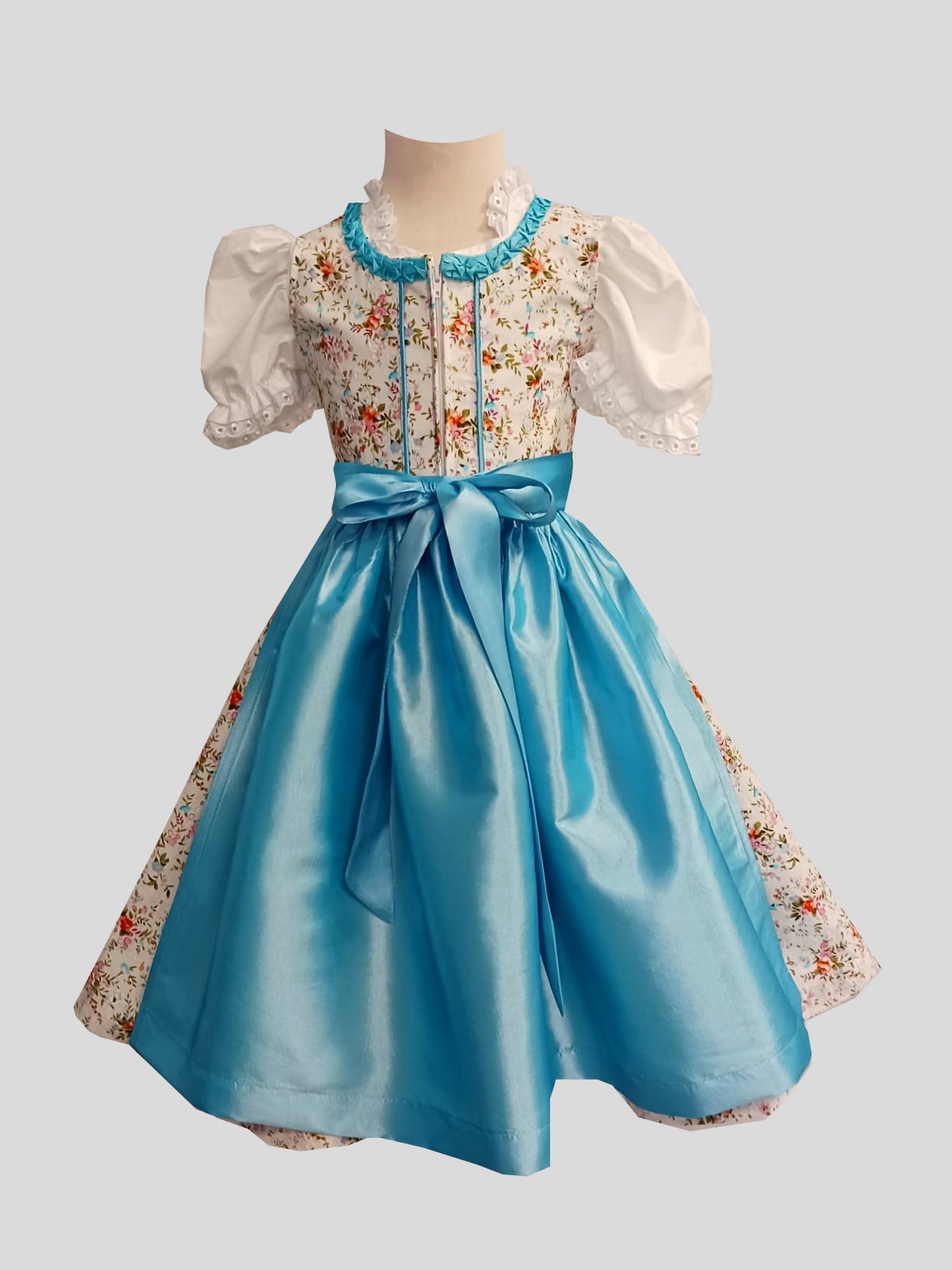 "DINA" Kinderdirndl Stickererei Gr. 110/116 - letzter Artikel - Sofortkauf!