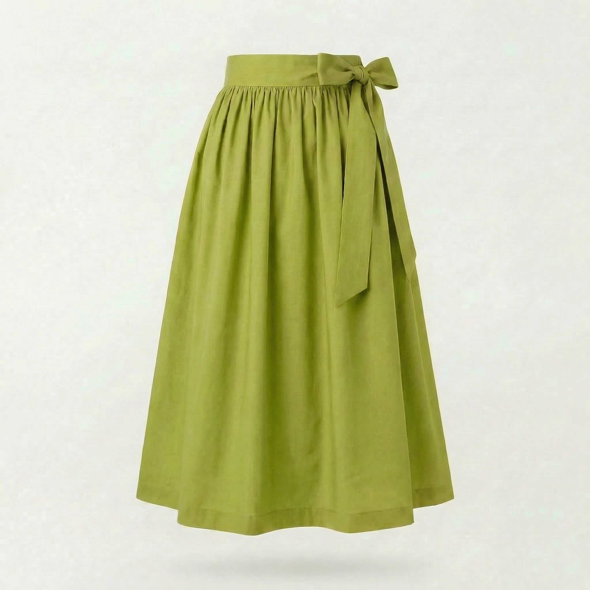 Dirndlschürze Apfelgrün – Baumwolle