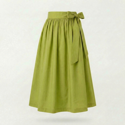 Dirndlschürze Apfelgrün – Baumwolle