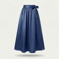 Dirndlschürze Cobalt – Royal Micro Satin
