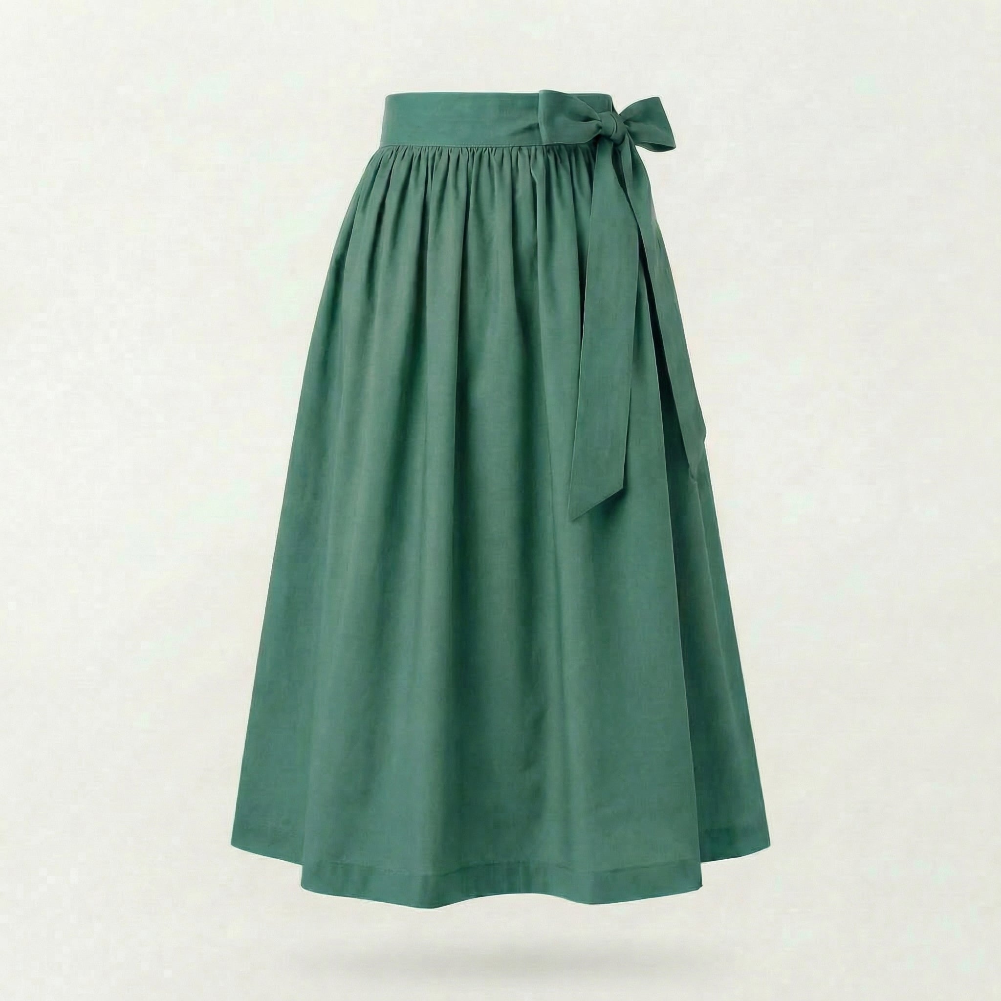 Dirndlschürze Cyan – Baumwolle