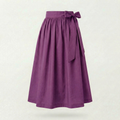 Dirndlschürze Royal Violett – Baumwolle