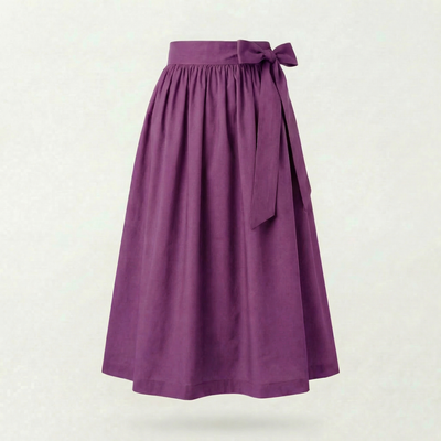 Dirndlschürze Royal Violett – Baumwolle