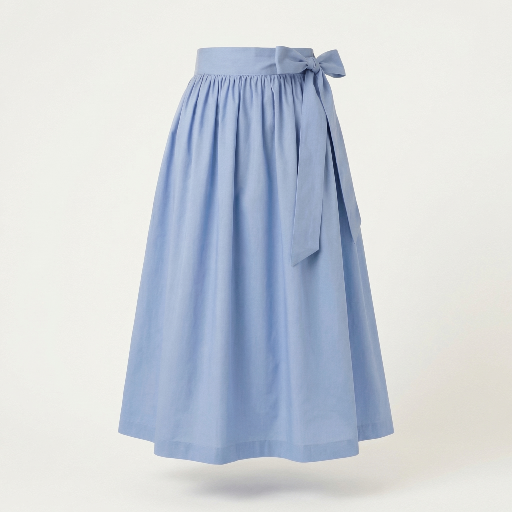 Dirndlschürze Hellblau – Baumwolle