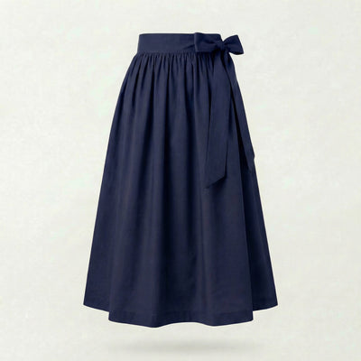 Dirndlschürze Marineblau – Baumwolle