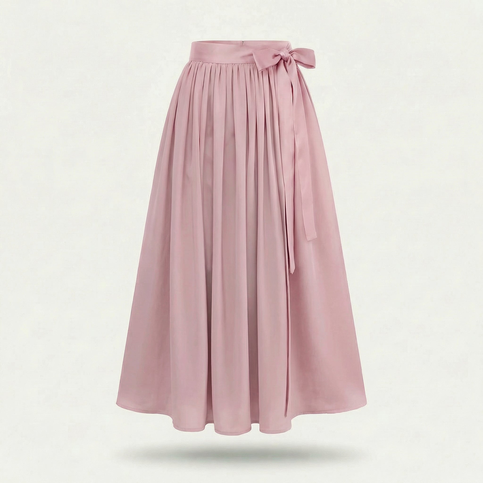 Dirndlschürze Rosé – Royal Micro Satin