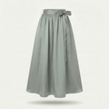 Dirndlschürze Salbei – Royal Micro Satin