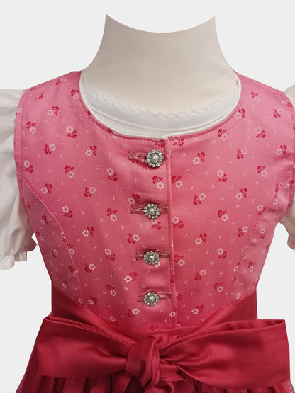 "Rosalia" Kinderdirndl  altrosa koralle - alle Größen