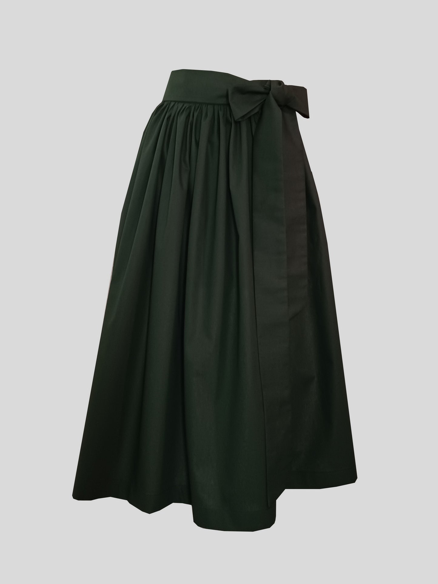 Ladies dirndl apron BW army green S/50cm &gt; Buy it now